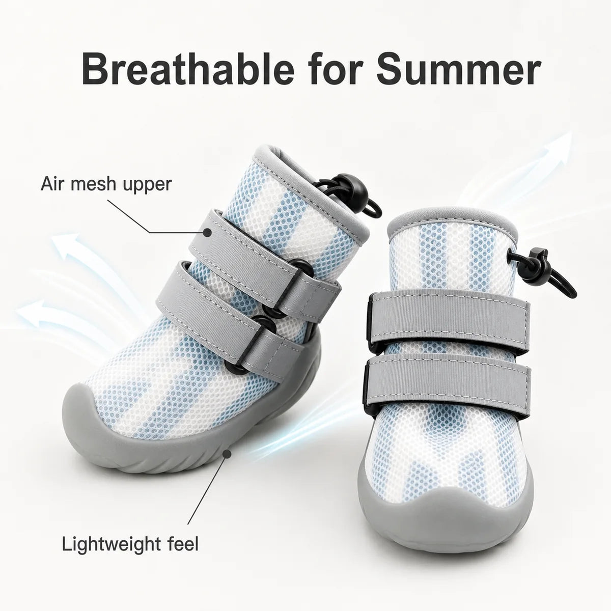Breathable Summer Dog Shoes for Small Dogs
