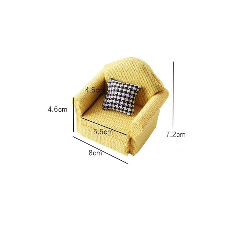 1:12 Scale Mini Sofa Memorial Model