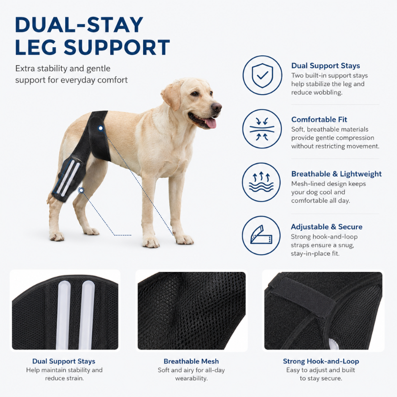 Rear Leg Support Brace for Senior Dogs