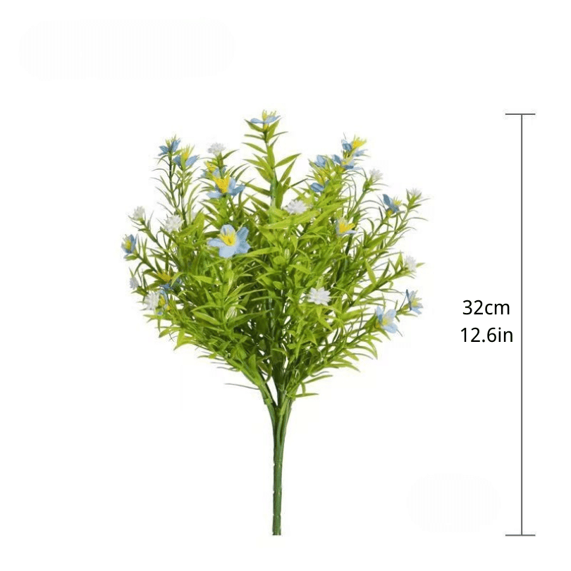 Realistic Plastic Flower Arrangement