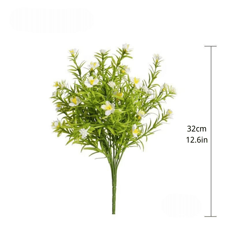 Realistic Plastic Flower Arrangement