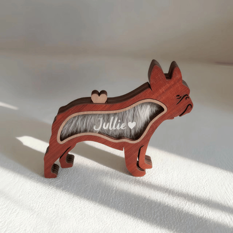 Pet Fur Memory Box – Customizable Hair Memorial Case