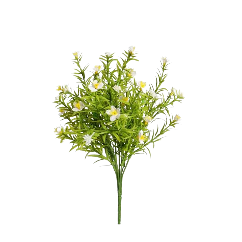 Realistic Plastic Flower Arrangement