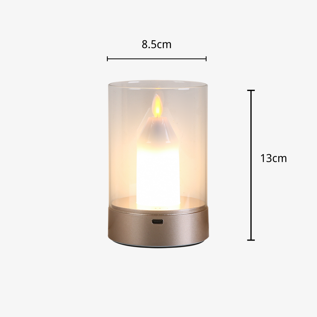 Flameless Candle Light with Touch Sensor Switch