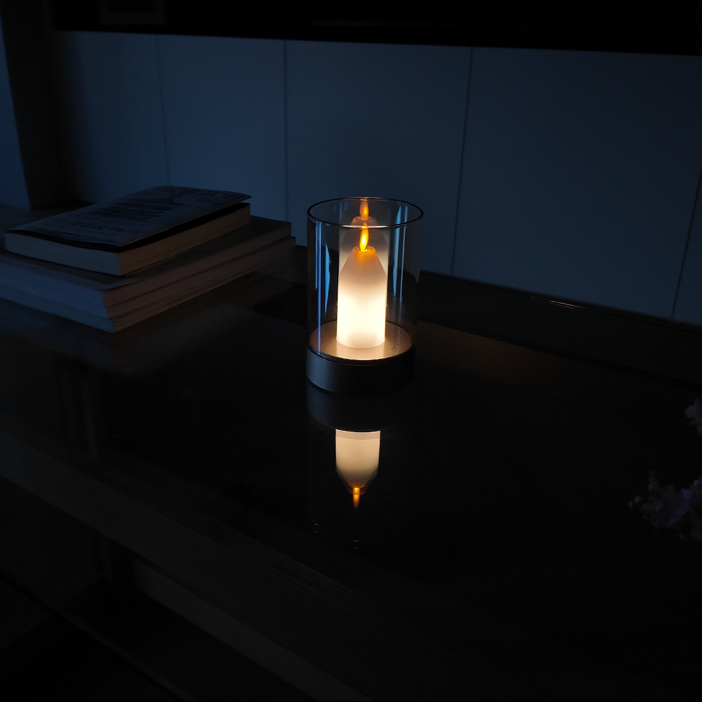 Flameless Candle Light with Touch Sensor Switch