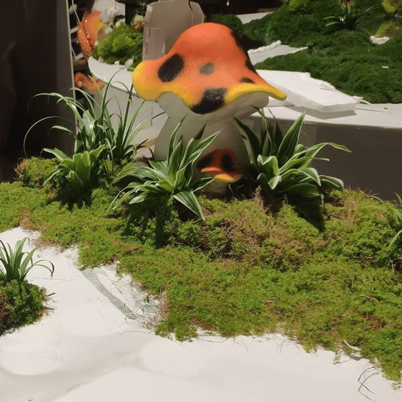 Artificial Moss Turf