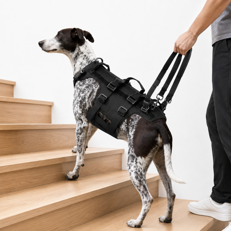 Full Body Dog Lifting Harness for Stairs & Daily Mobility