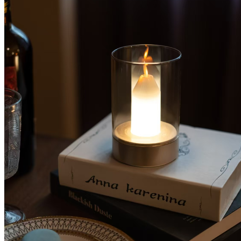 Flameless Candle Light with Touch Sensor Switch