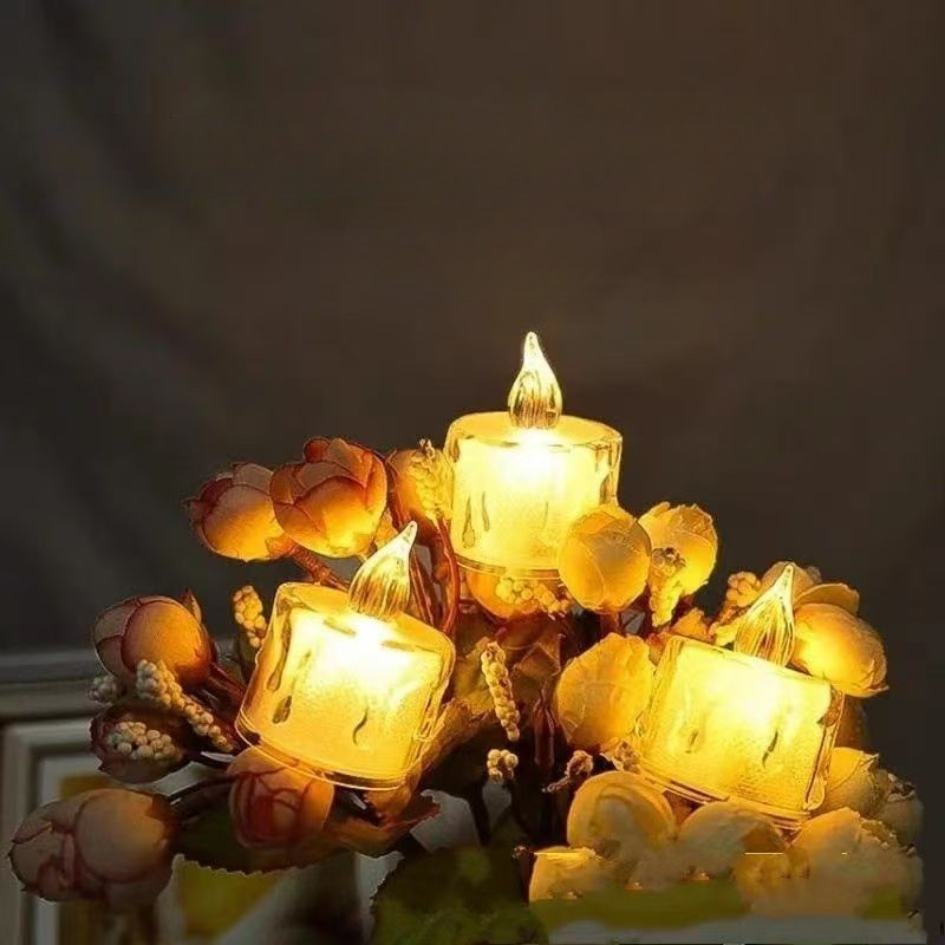 Luce Elettronica Commemorativa per Animali Domestici a Candela
