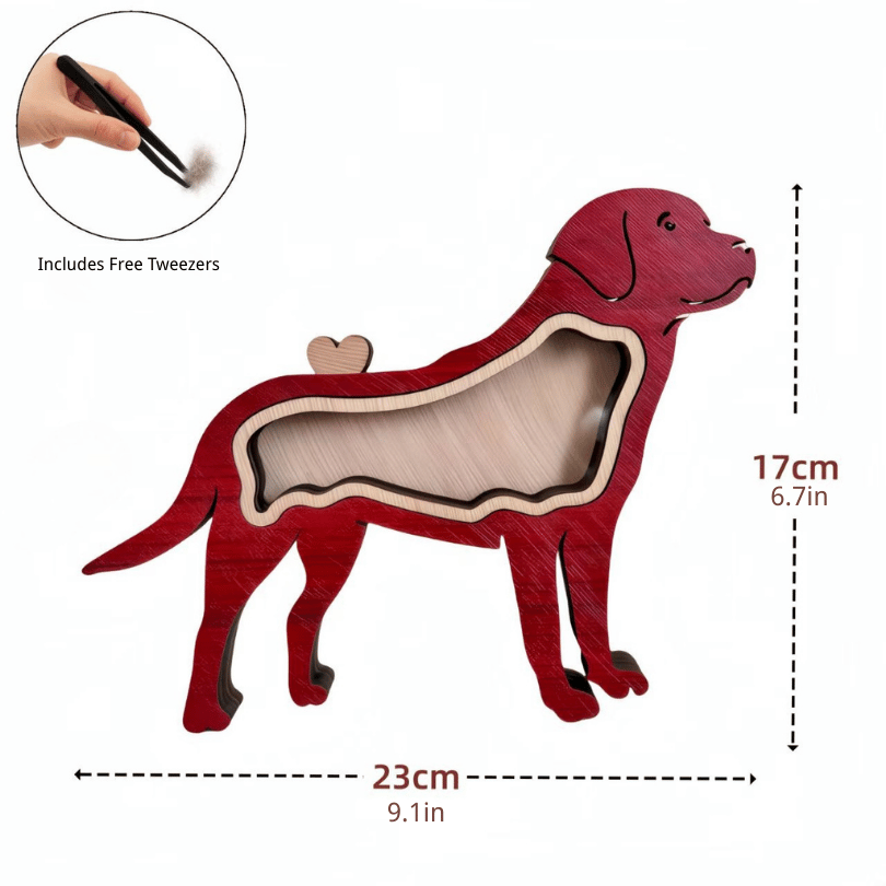 Pet Fur Memory Box – Customizable Hair Memorial Case