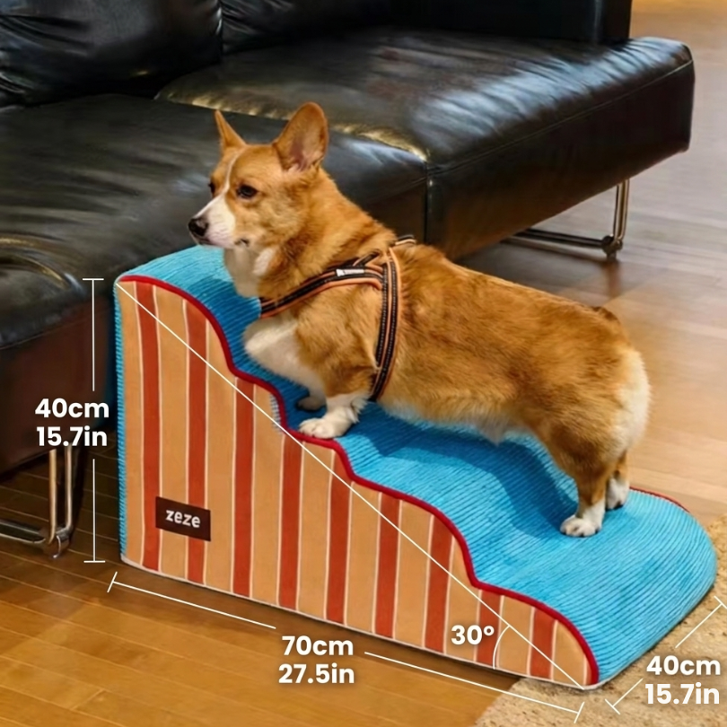 Foam Dog Steps for Bed & Sofa – For Dachshunds and Small Dogs