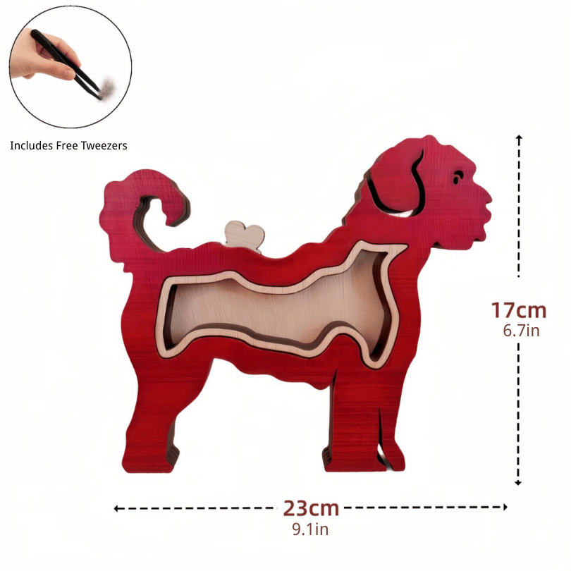 Pet Fur Memory Box – Customizable Hair Memorial Case