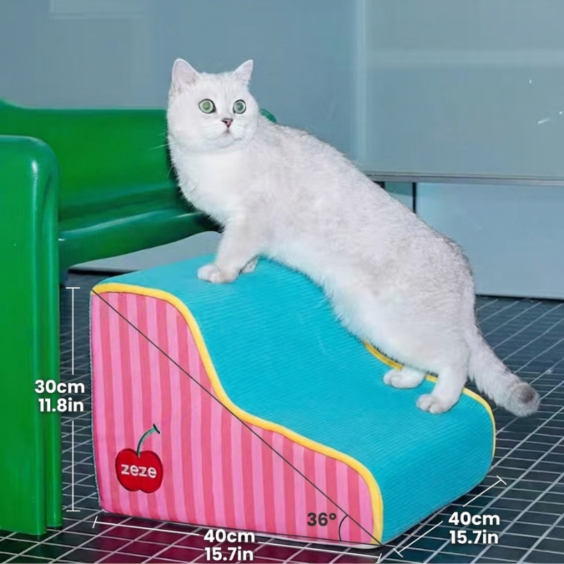 Foam Dog Steps for Bed & Sofa – For Dachshunds and Small Dogs