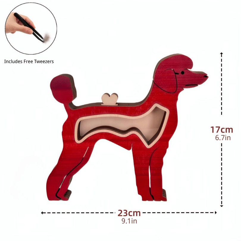 Pet Fur Memory Box – Customizable Hair Memorial Case