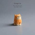 Pet Wooden Sculpture Decor