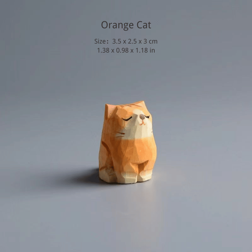 Pet Wooden Sculpture Decor