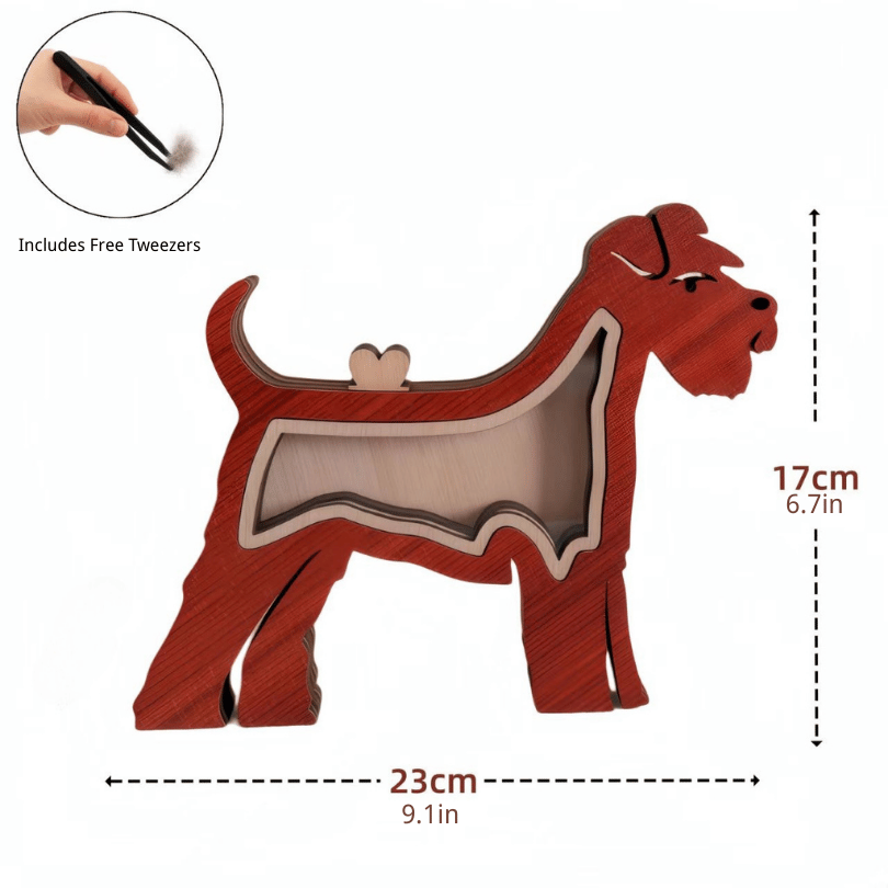 Pet Fur Memory Box – Customizable Hair Memorial Case