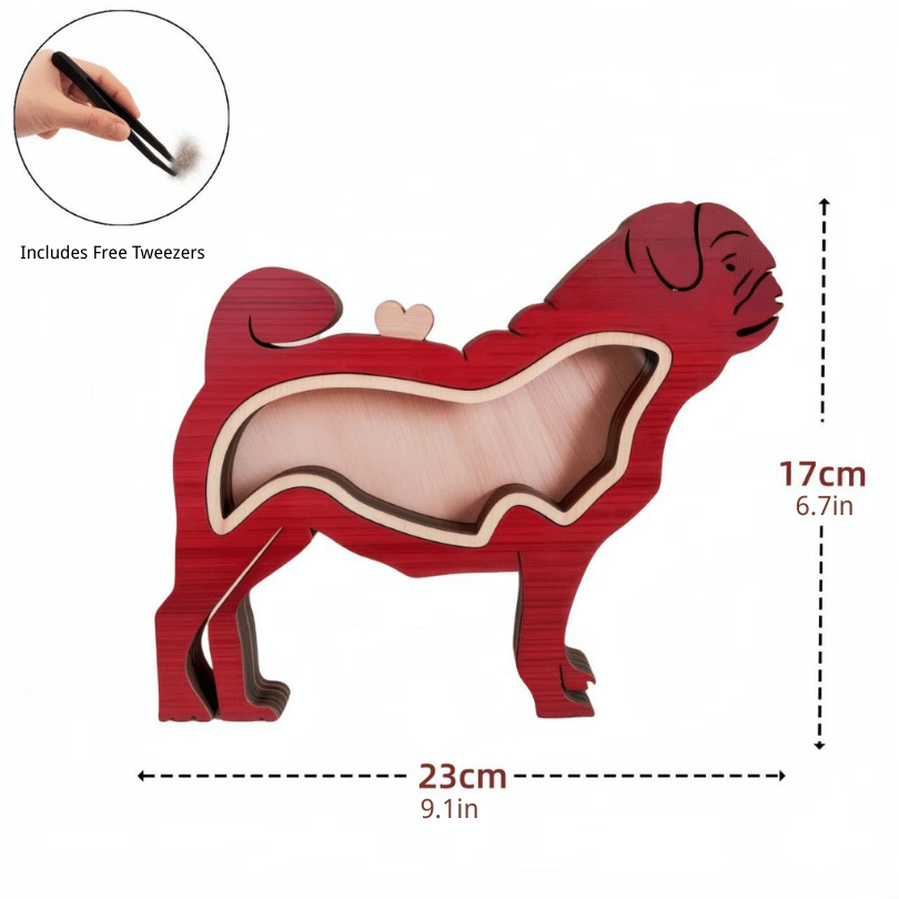 Pet Fur Memory Box – Customizable Hair Memorial Case