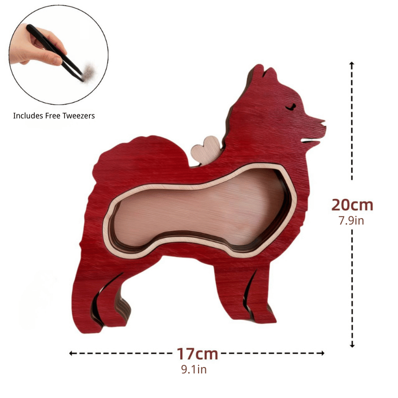 Pet Fur Memory Box – Customizable Hair Memorial Case