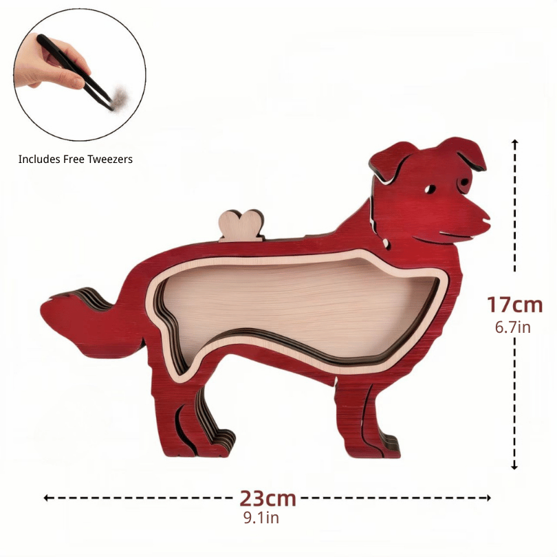 Pet Fur Memory Box – Customizable Hair Memorial Case