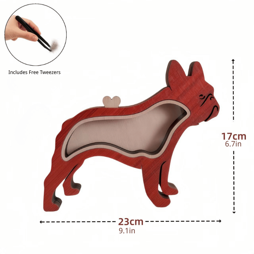 Pet Fur Memory Box – Customizable Hair Memorial Case