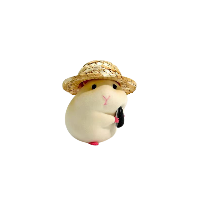 Miniature Hamster Figurine