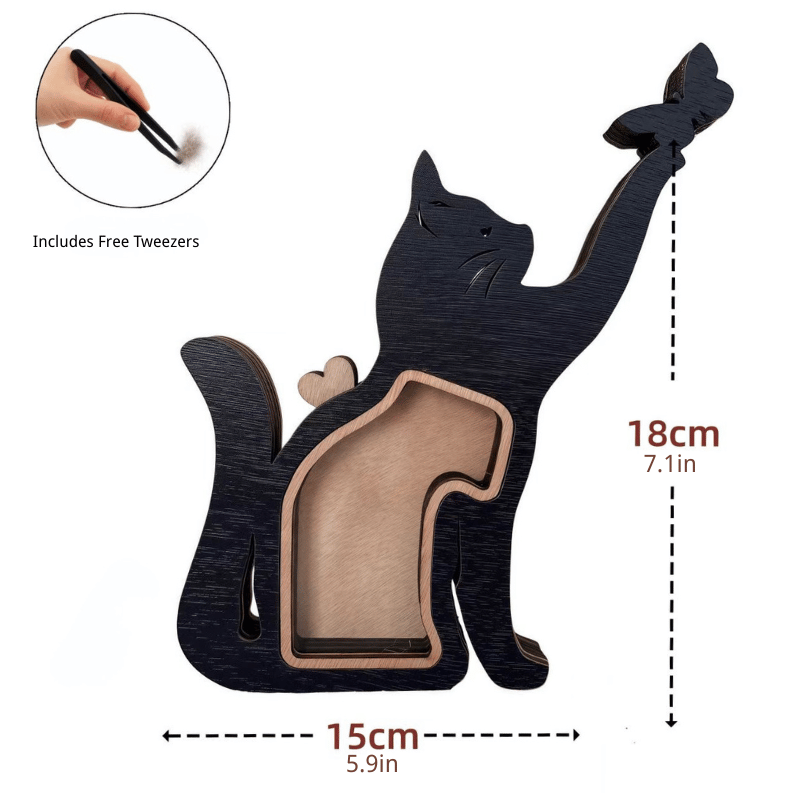 Pet Fur Memory Box – Customizable Hair Memorial Case