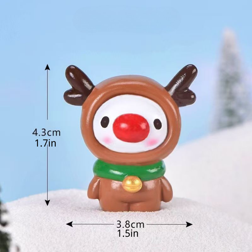 Deer, Penguin & Fairy Ornaments