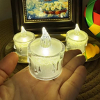 Luce Elettronica Commemorativa per Animali Domestici a Candela