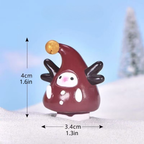 Addobbi a forma di cervo, pinguino e fata