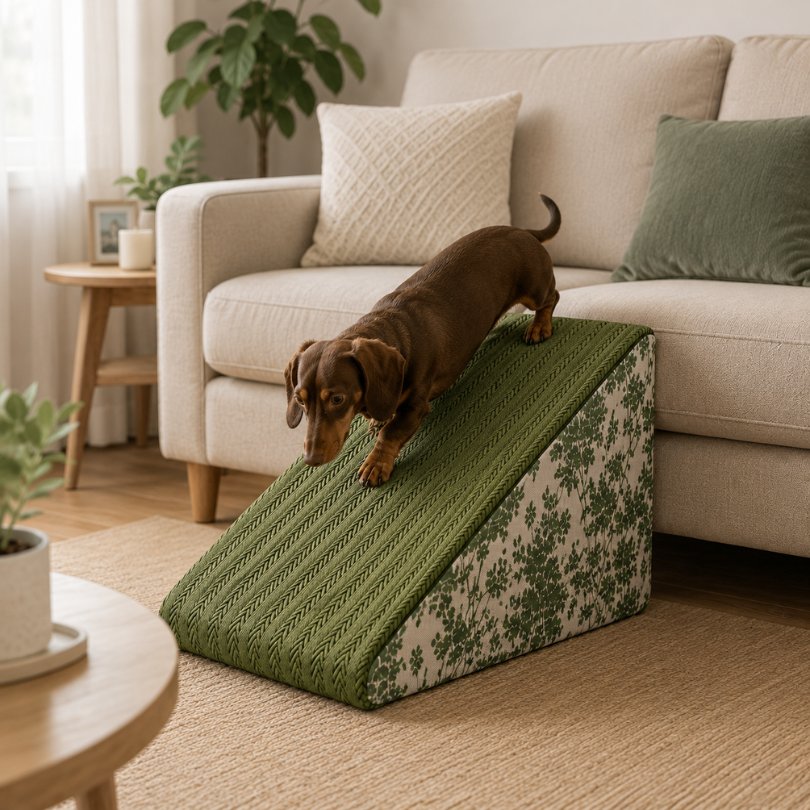 Gentle Slope Dog Ramp for Dachshunds & Senior Dogs