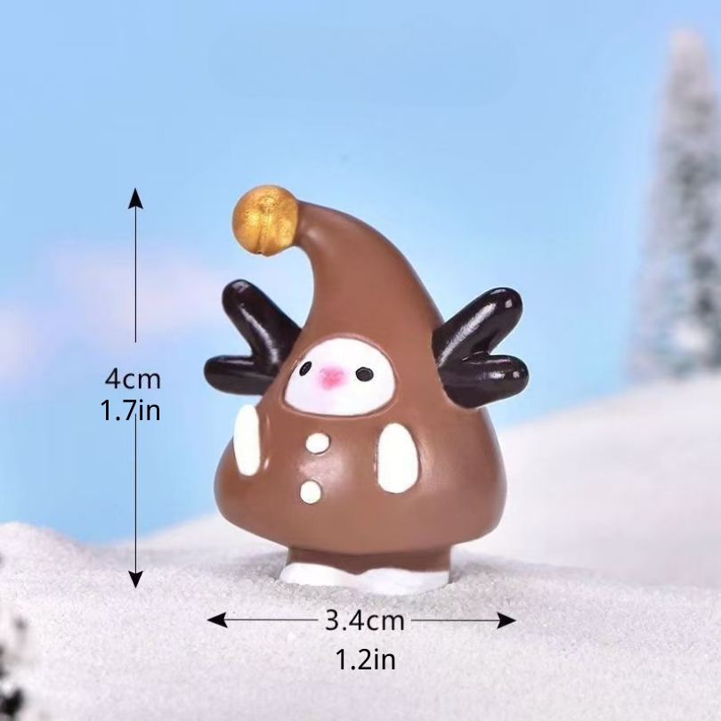 Deer, Penguin & Fairy Ornaments