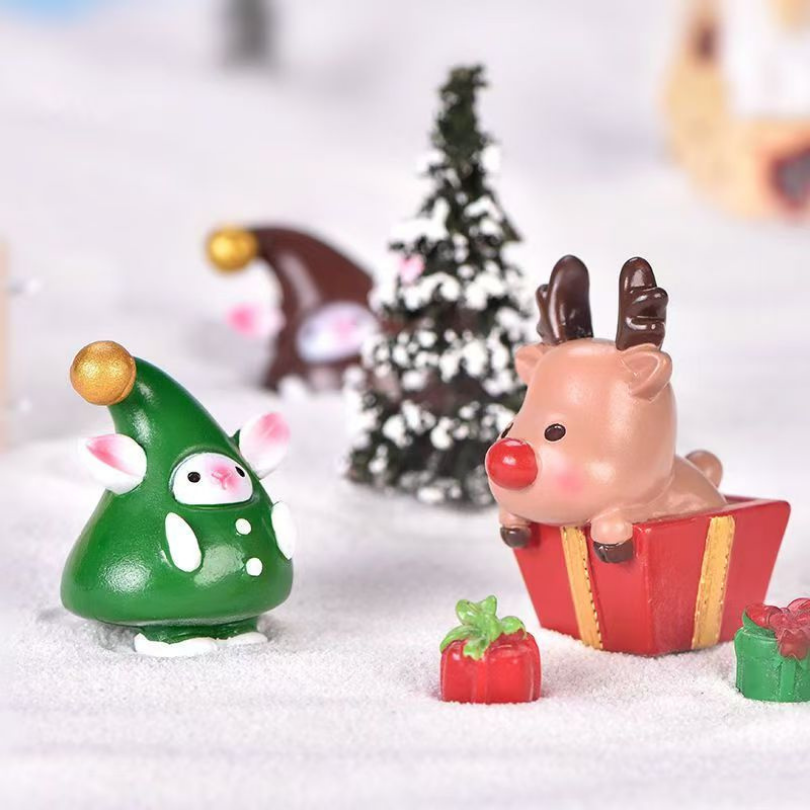 Deer, Penguin & Fairy Ornaments