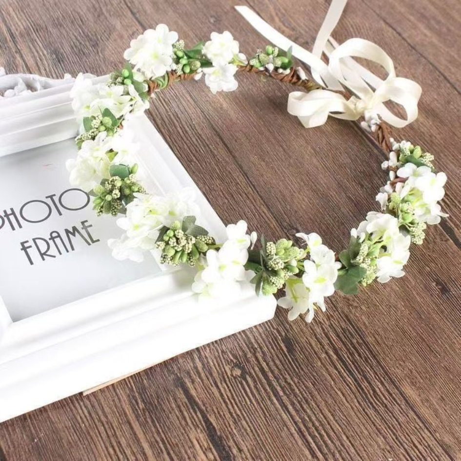 Pet Memorial Artificial Flower Wreath