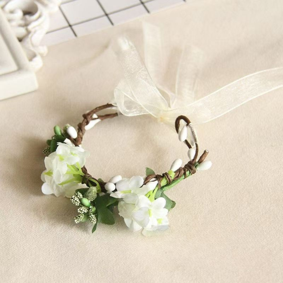 Pet Memorial Artificial Flower Wreath