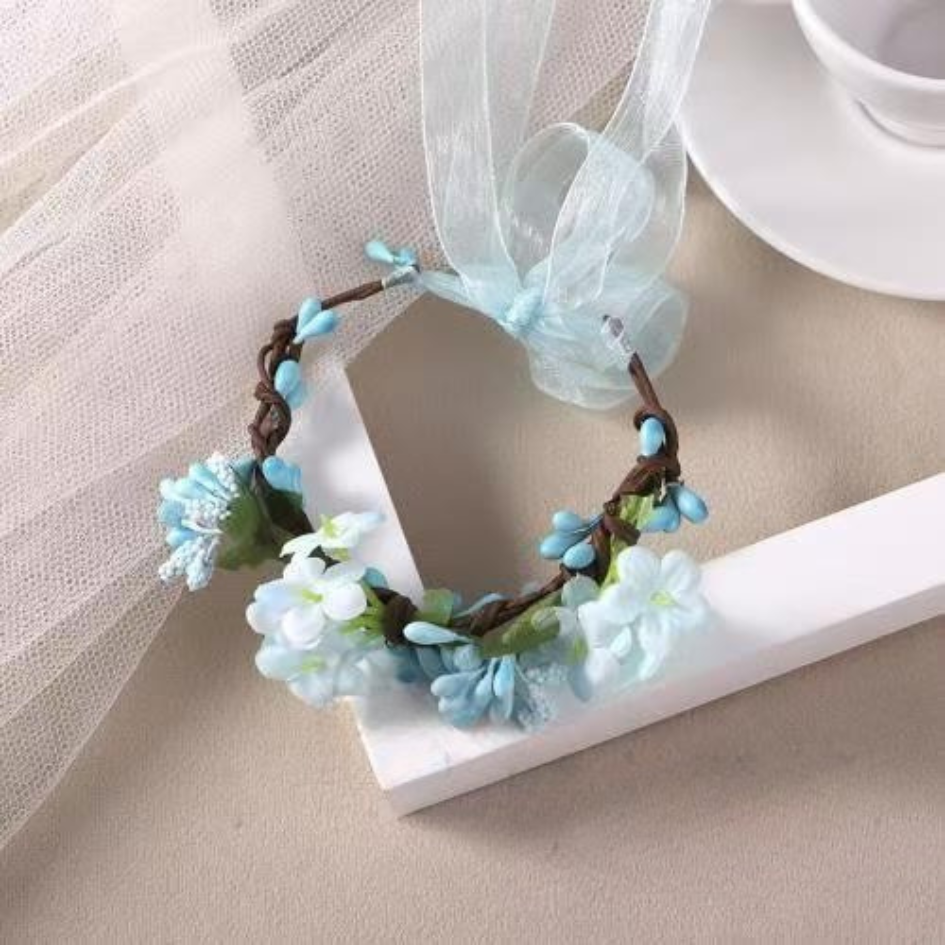 Pet Memorial Artificial Flower Wreath