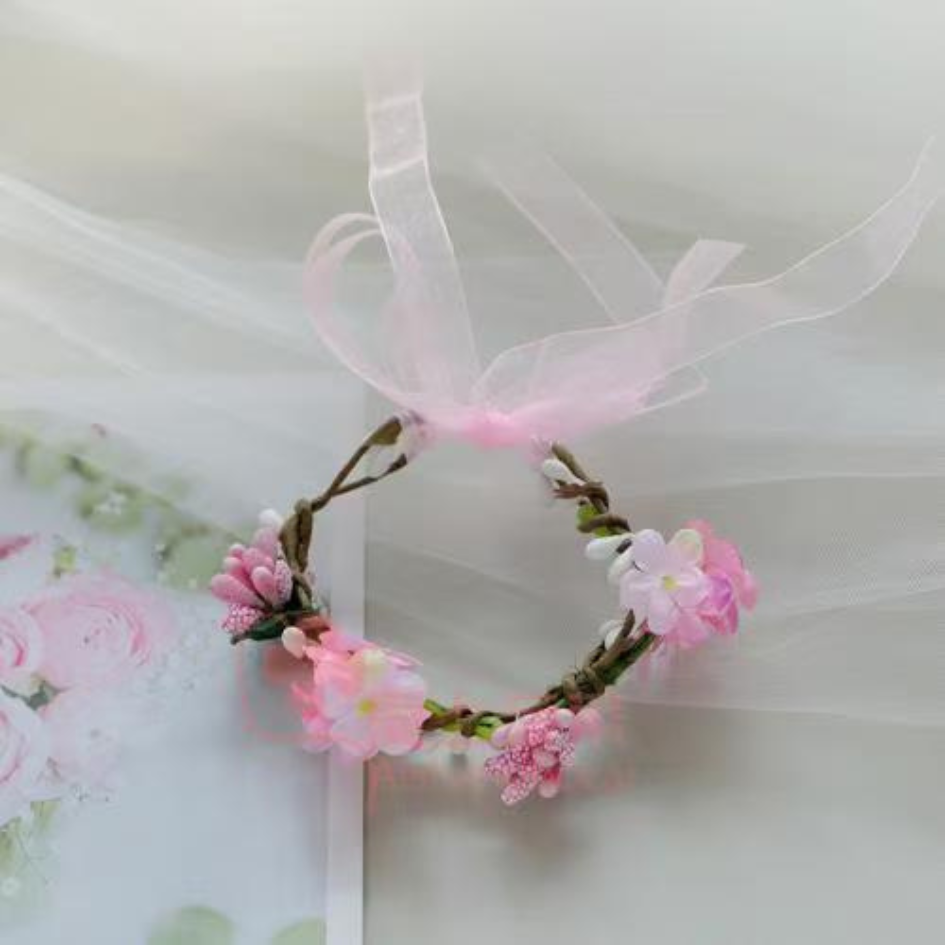 Pet Memorial Artificial Flower Wreath