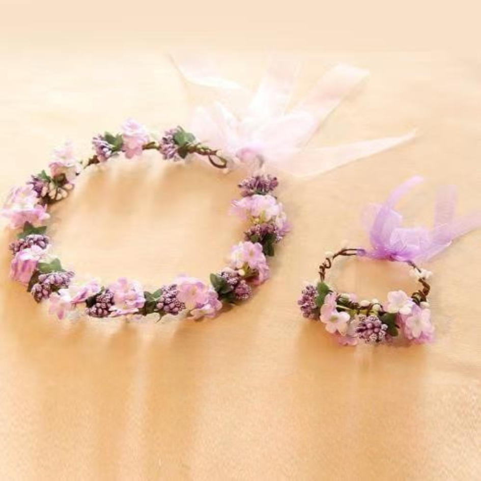 Pet Memorial Artificial Flower Wreath