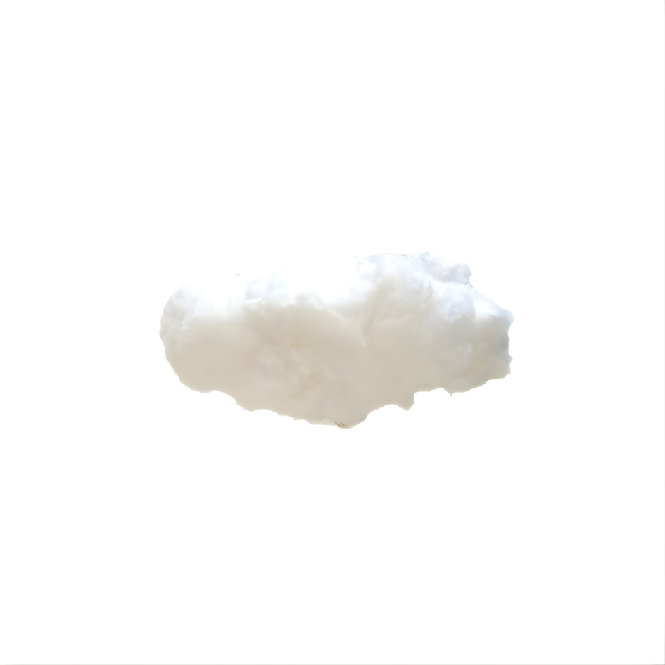 Artificial Cloud Cotton Decor