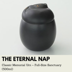 The Eternal Nap | Classic Cat Memorial Urn – Full-Size Sanctuary (500ml)