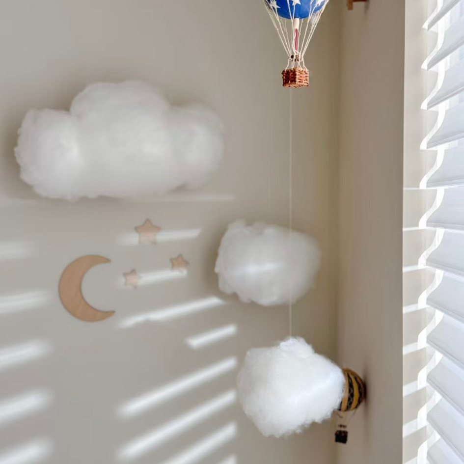 Artificial Cloud Cotton Decor