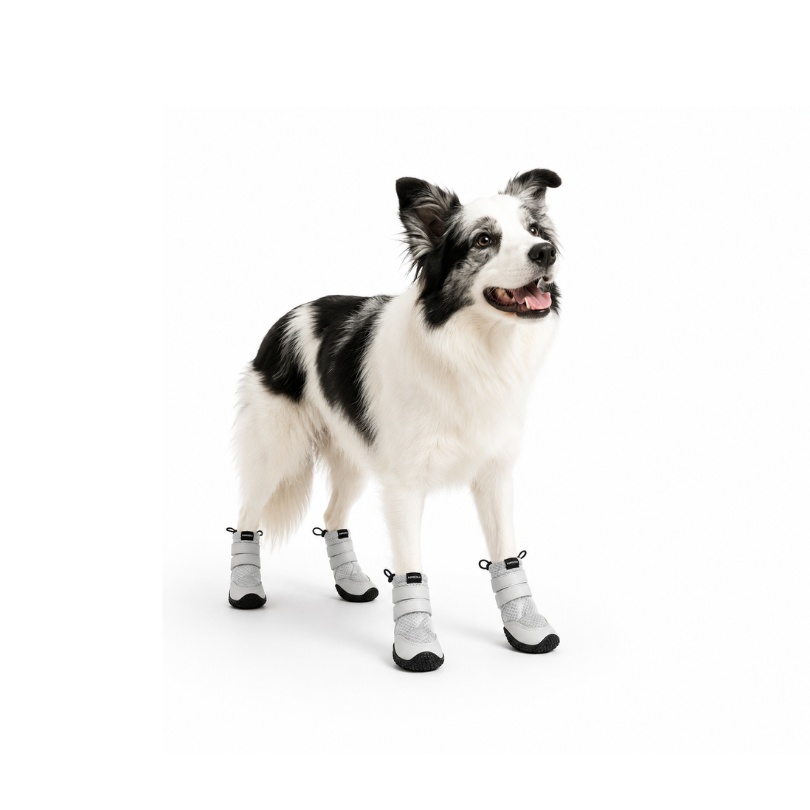 Breathable Summer Dog Boots | Anti-Slip Mesh Shoes for Hot Pavement