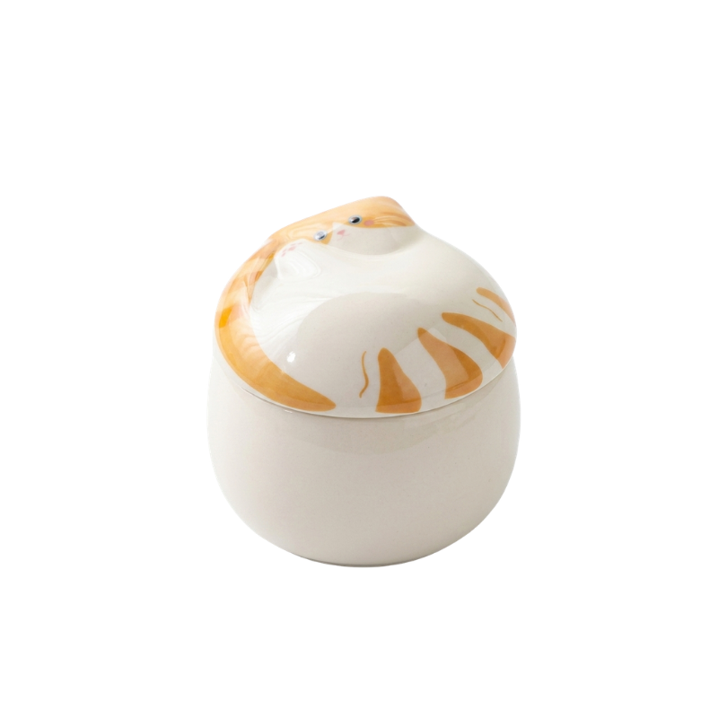 The Eternal Nap | Petite Cat Memorial Urn & Keepsake (220ml)
