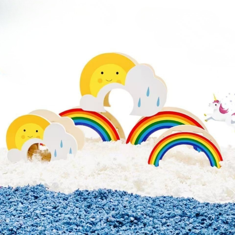 Rainbow Bridge Wooden Memorial Model