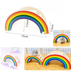 Maquette commémorative en bois du pont Rainbow