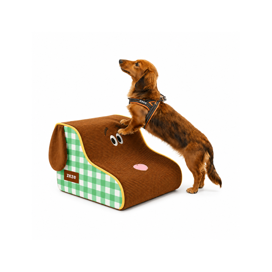 Foam Dog Steps for Bed & Sofa – For Dachshunds and Small Dogs